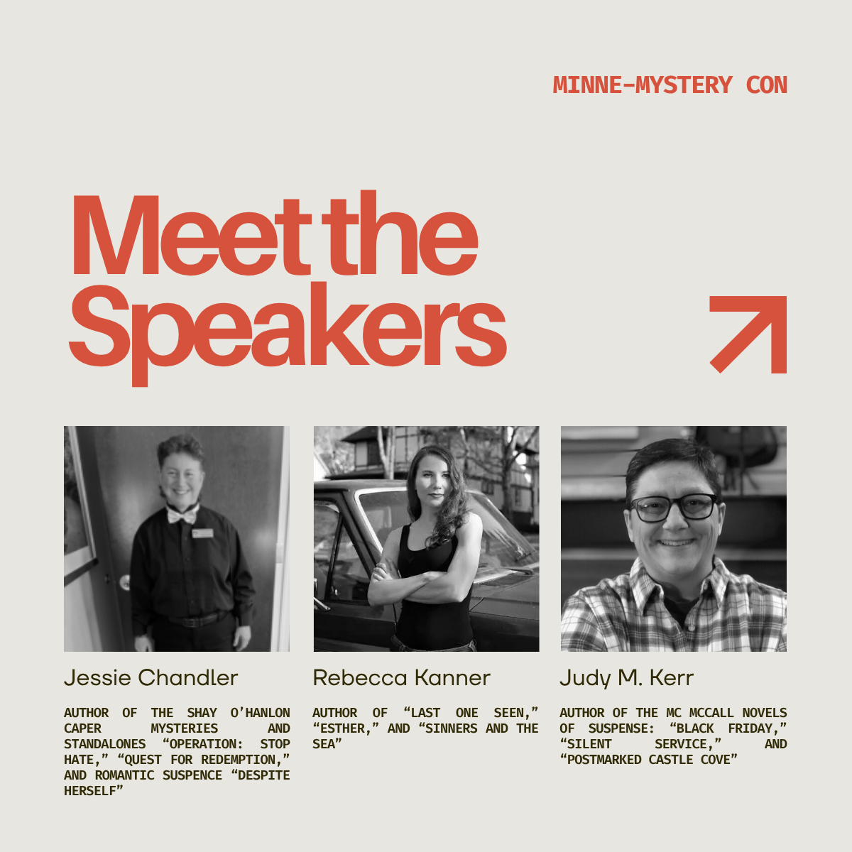 Beige Red Meet the Speakers Business Conference LinkedIn Post (2)